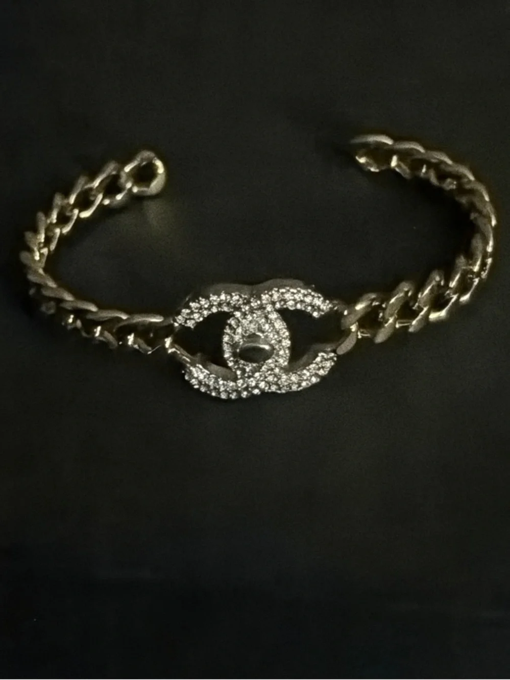 ✴️🪩⛓️  CC Open Chain Cuff🫸🏼⛓️✴️